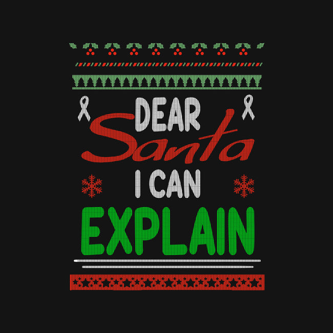 Dear Santa I Can Explain-Unisex-Crew Neck-Sweatshirt-fanfabio