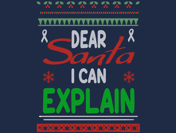 Dear Santa I Can Explain