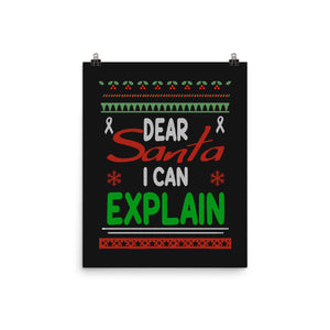 Dear Santa I Can Explain