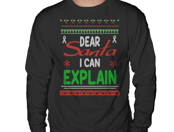 Dear Santa I Can Explain