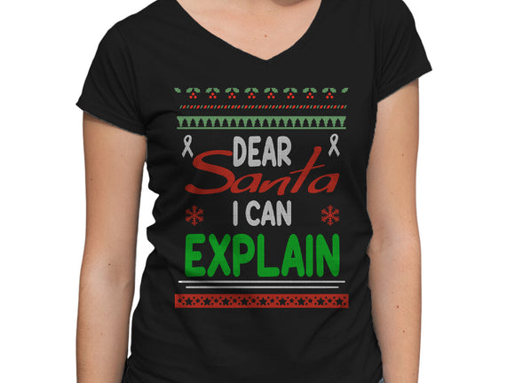 Dear Santa I Can Explain