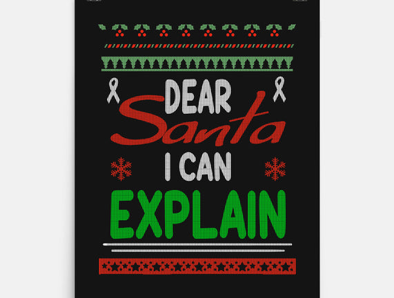 Dear Santa I Can Explain