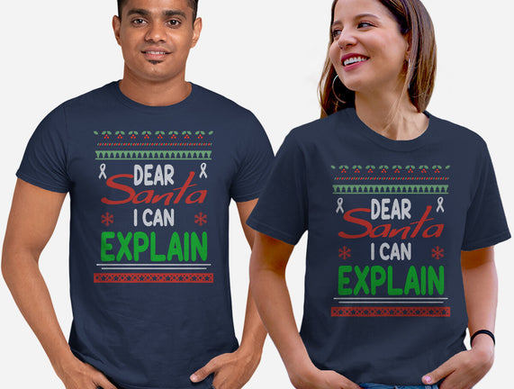 Dear Santa I Can Explain