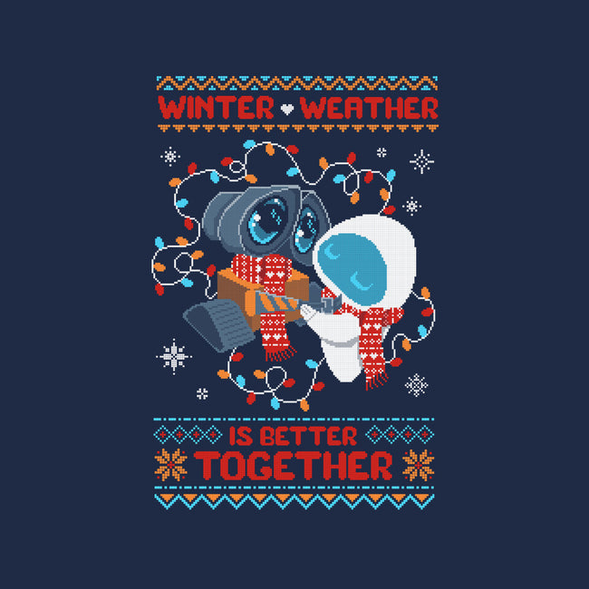 Winter Weather Is Better Together-Womens-Racerback-Tank-ricolaa