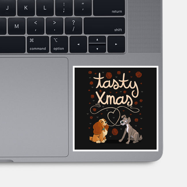 Tasty Xmas-None-Glossy-Sticker-IdeasConPatatas