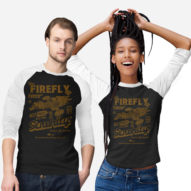 Firefly Garage-Unisex-Baseball-Tee-Arinesart