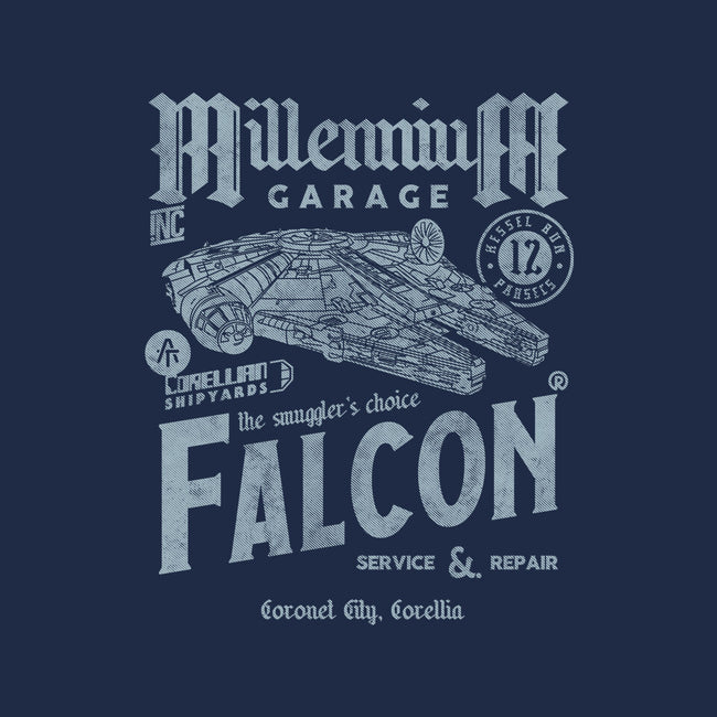 Millennium Garage-Unisex-Pullover-Sweatshirt-Arinesart