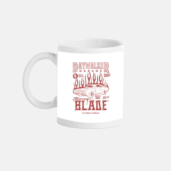 Daywalker Garage-None-Mug-Drinkware-Arinesart