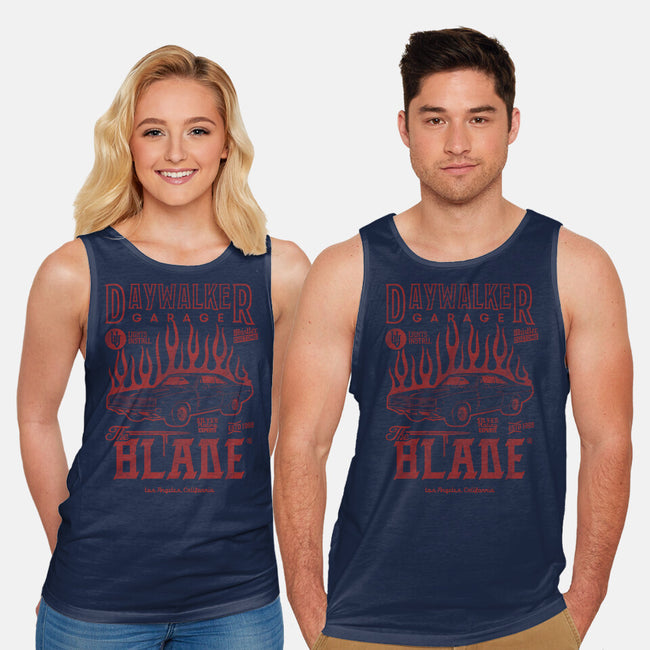 Daywalker Garage-Unisex-Basic-Tank-Arinesart