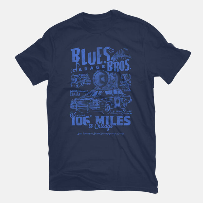 Blues Brothers Garage-Unisex-Basic-Tee-Arinesart