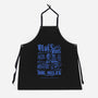 Blues Brothers Garage-Unisex-Kitchen-Apron-Arinesart