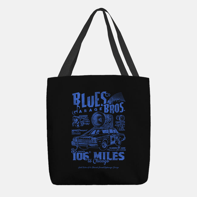 Blues Brothers Garage-None-Basic Tote-Bag-Arinesart