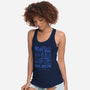 Blues Brothers Garage-Womens-Racerback-Tank-Arinesart