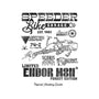 Speeder Bike Garage-None-Glossy-Sticker-Arinesart