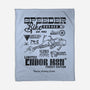 Speeder Bike Garage-None-Fleece-Blanket-Arinesart