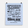 Speeder Bike Garage-None-Matte-Poster-Arinesart