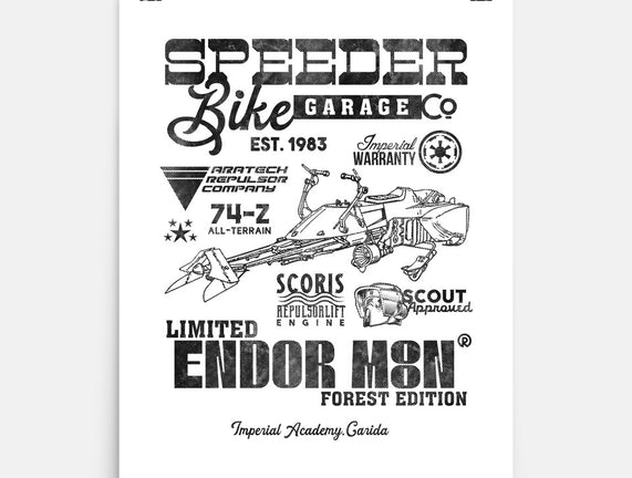 Speeder Bike Garage