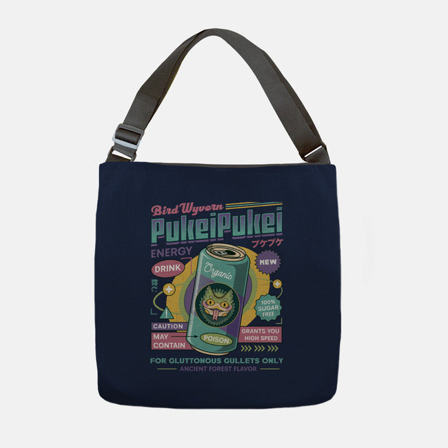 Pukei Pukei Energy Drink-None-Adjustable Tote-Bag-LAGELANTEE