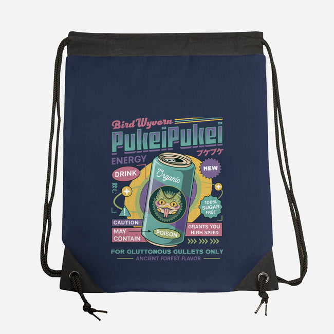 Pukei Pukei Energy Drink-None-Drawstring-Bag-LAGELANTEE