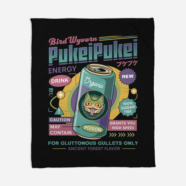 Pukei Pukei Energy Drink-None-Fleece-Blanket-LAGELANTEE