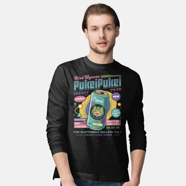 Pukei Pukei Energy Drink-Mens-Long Sleeved-Tee-LAGELANTEE