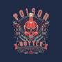 Poison Bottle Crest-Womens-V-Neck-Tee-LAGELANTEE