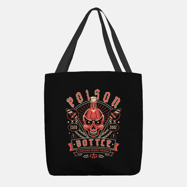 Poison Bottle Crest-None-Basic Tote-Bag-LAGELANTEE