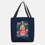 Hot Cocoa And Christmas Movies-None-Basic Tote-Bag-NemiMakeit