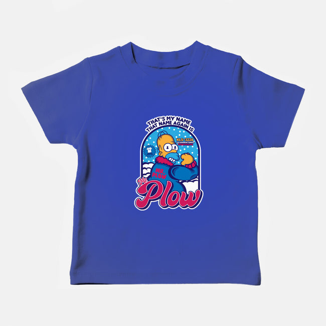 Mr. Plow-Baby-Basic-Tee-SuperEdu