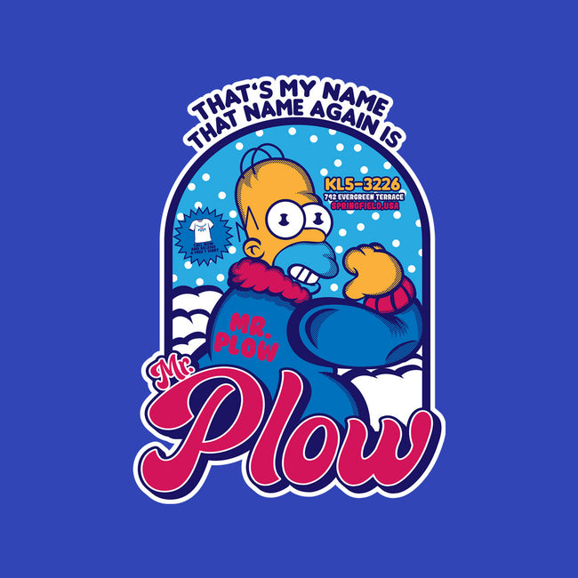 Mr. Plow-None-Removable Cover w Insert-Throw Pillow-SuperEdu