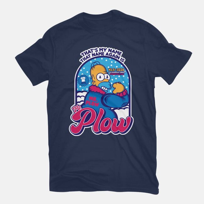 Mr. Plow-Womens-Fitted-Tee-SuperEdu