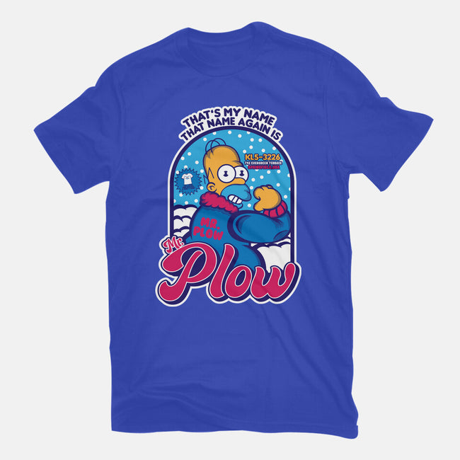 Mr. Plow-Womens-Fitted-Tee-SuperEdu