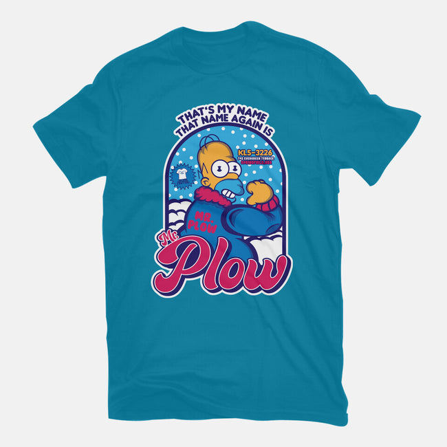 Mr. Plow-Mens-Basic-Tee-SuperEdu