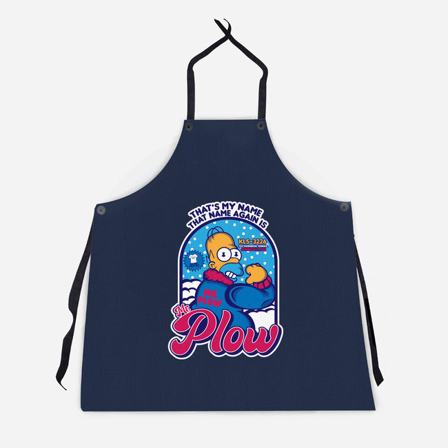 Mr. Plow-Unisex-Kitchen-Apron-SuperEdu