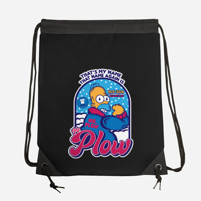 Mr. Plow-None-Drawstring-Bag-SuperEdu