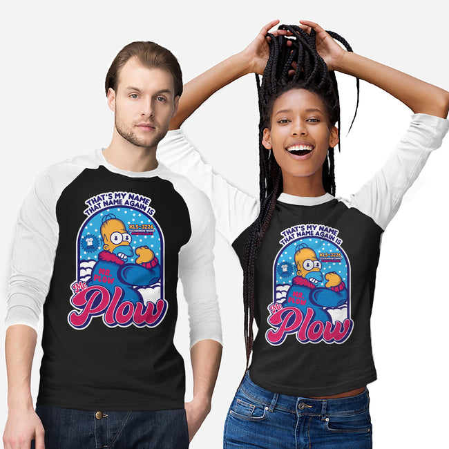 Mr. Plow-Unisex-Baseball-Tee-SuperEdu