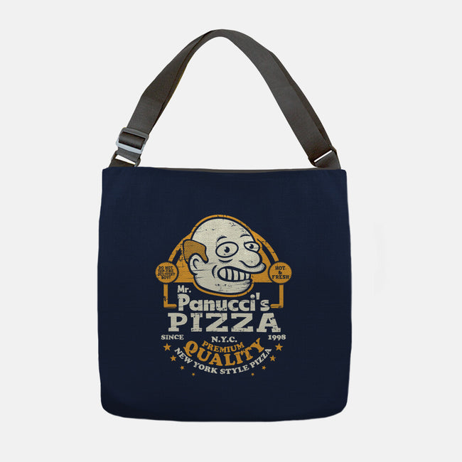 Mr. Panucci's Pizza-None-Adjustable Tote-Bag-SuperEdu