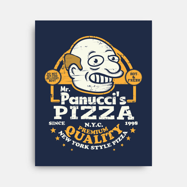 Mr. Panucci's Pizza-None-Stretched-Canvas-SuperEdu