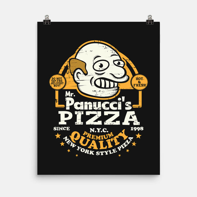 Mr. Panucci's Pizza-None-Matte-Poster-SuperEdu