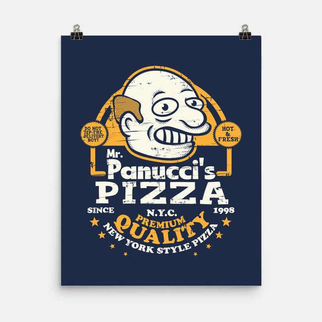 Mr. Panucci's Pizza-None-Matte-Poster-SuperEdu