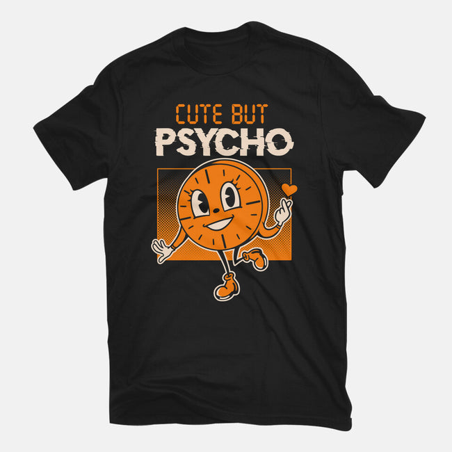 Cute But Psycho Miss Minutes-Mens-Basic-Tee-tobefonseca