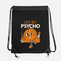 Cute But Psycho Miss Minutes-None-Drawstring-Bag-tobefonseca