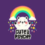 Cute But Psycho Bear-Womens-Racerback-Tank-tobefonseca