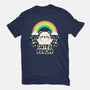 Cute But Psycho Bear-Unisex-Basic-Tee-tobefonseca