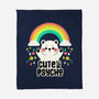 Cute But Psycho Bear-None-Fleece-Blanket-tobefonseca