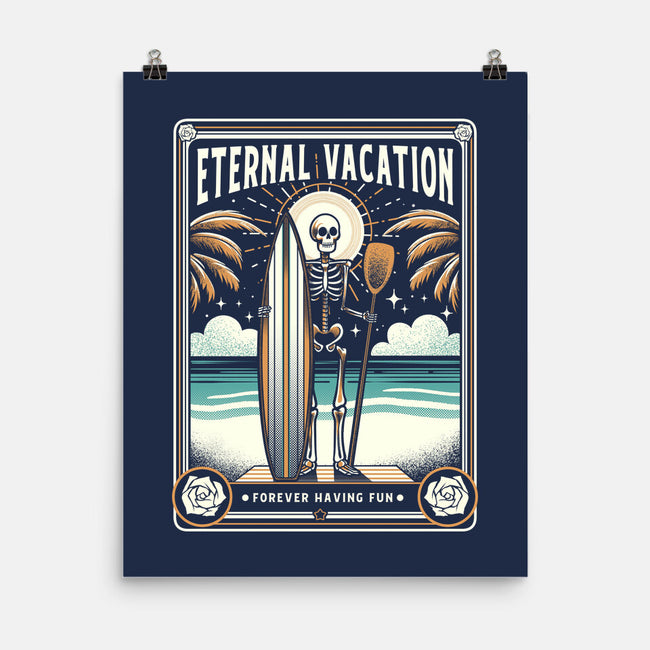 Forever Vacation-None-Matte-Poster-tobefonseca