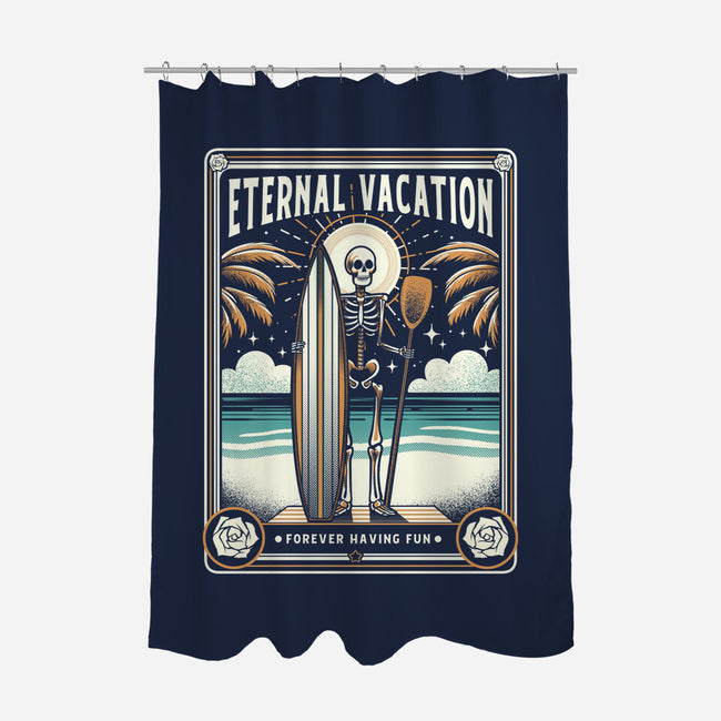 Forever Vacation-None-Polyester-Shower Curtain-tobefonseca