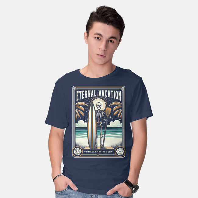 Forever Vacation-Mens-Basic-Tee-tobefonseca