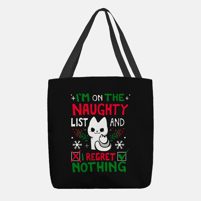 And I Regret Nothing-None-Basic Tote-Bag-Vallina84