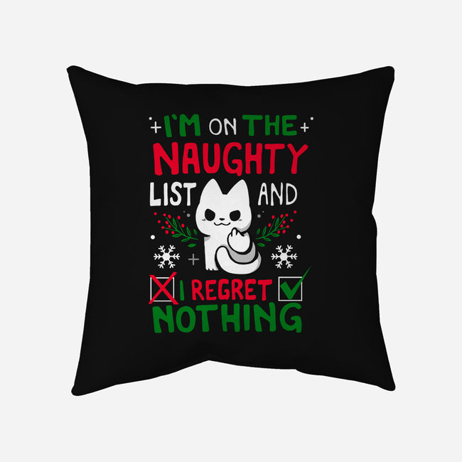 And I Regret Nothing-None-Removable Cover w Insert-Throw Pillow-Vallina84